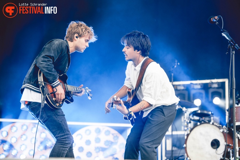 Milky Chance op Lollapalooza Paris 2017 foto