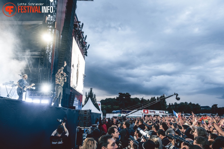 Imagine Dragons op Lollapalooza Paris 2017 foto