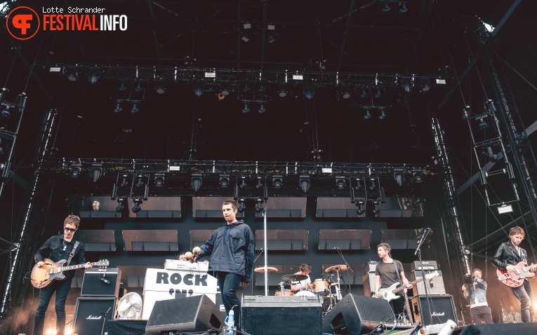 Liam Gallagher op Lollapalooza Paris 2017 foto