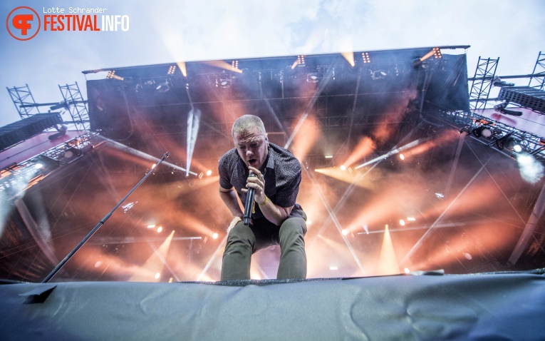Imagine Dragons op Lollapalooza Paris 2017 foto