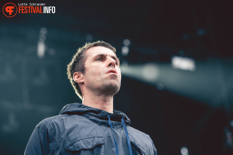 Liam Gallagher op Lollapalooza Paris 2017 foto