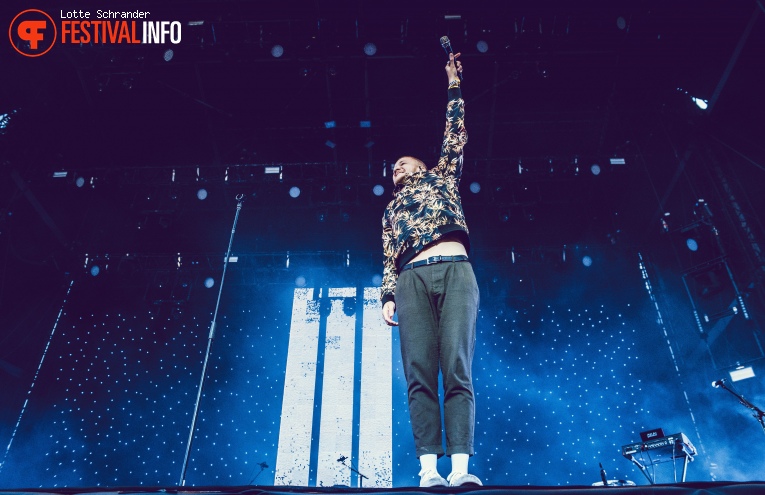 Imagine Dragons op Lollapalooza Paris 2017 foto