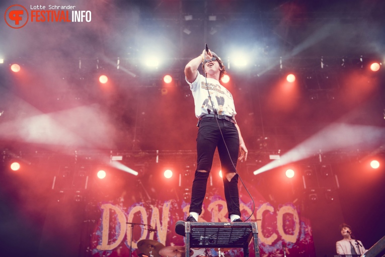 Don Broco op Lollapalooza Paris 2017 foto