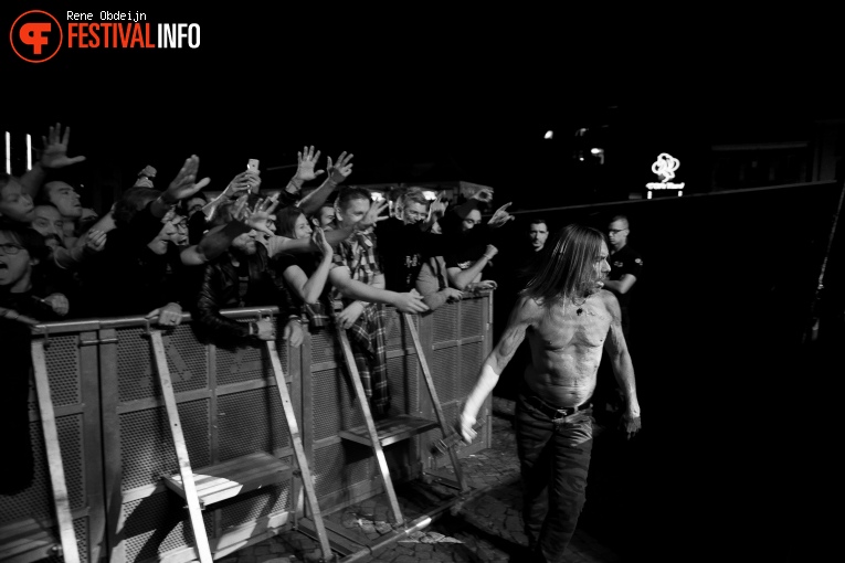 Iggy Pop op Suikerrock 2017 foto