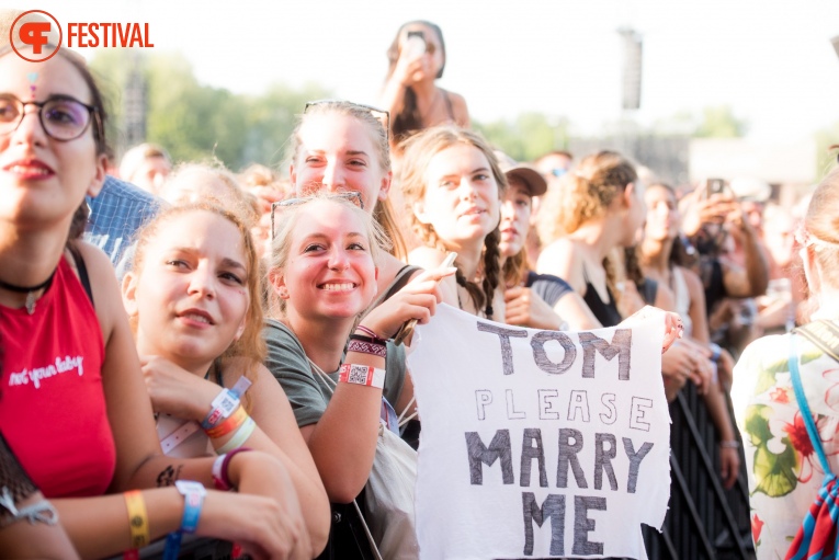 Foto Tom Odell op Sziget 2017 - Donderdag