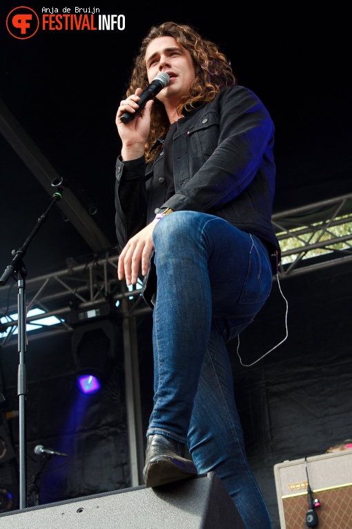 Lucas Hamming op Waterpop 2017 foto