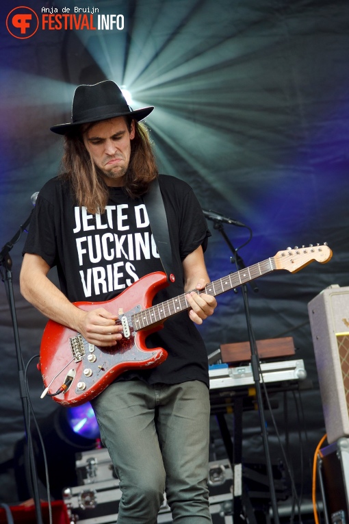 Lucas Hamming op Waterpop 2017 foto