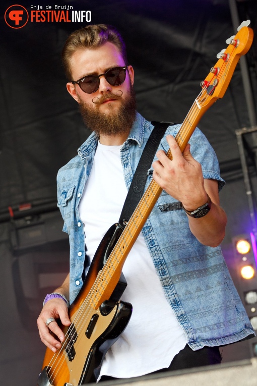 Broken Witt Rebels op Waterpop 2017 foto