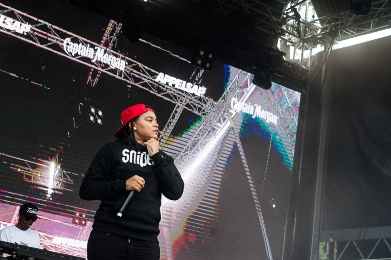 Young M.A. op Appelsap 2017 foto
