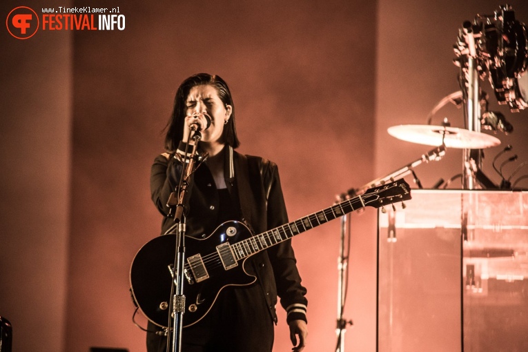 The XX op Pukkelpop 2017 - Donderdag foto