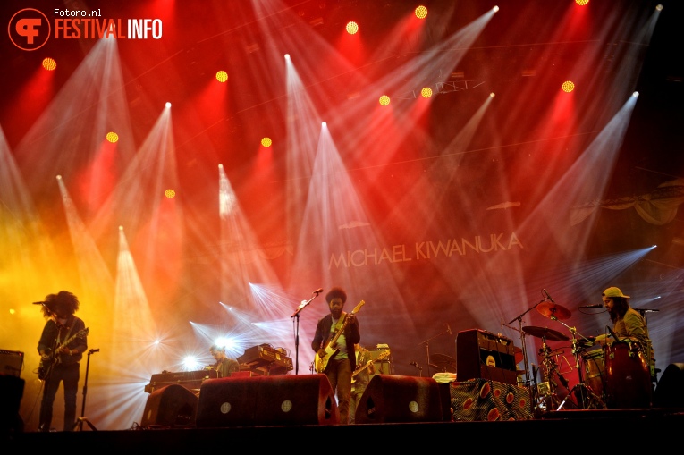 Michael Kiwanuka op Lowlands 2017 - Vrijdag foto