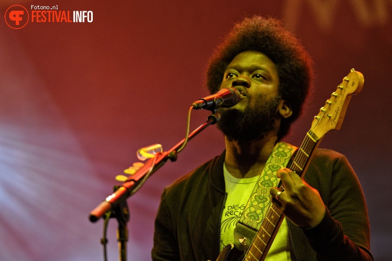 Michael Kiwanuka op Lowlands 2017 - Vrijdag foto