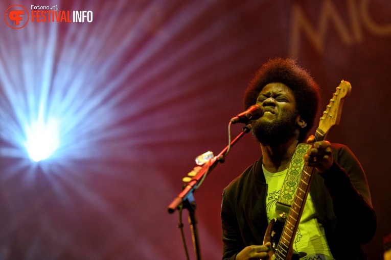 Michael Kiwanuka op Lowlands 2017 - Vrijdag foto