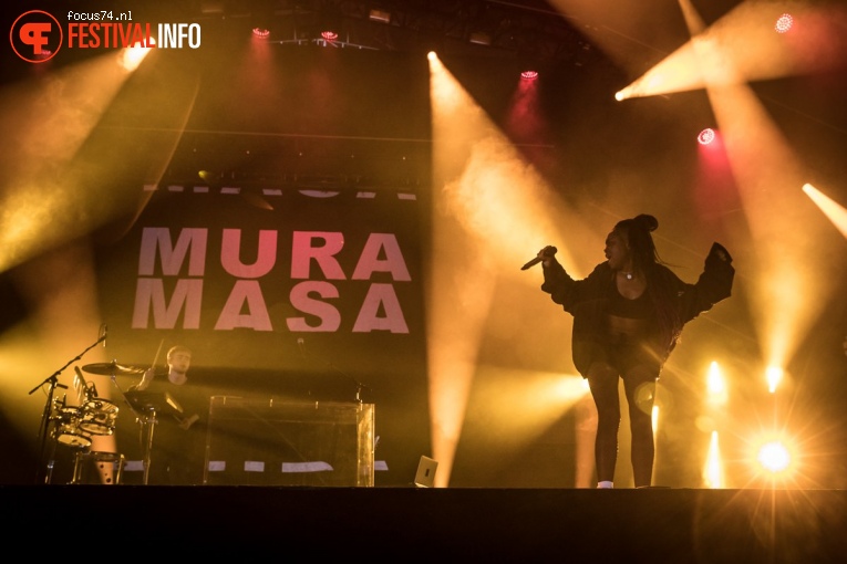 Mura Masa op Lowlands 2017 - Vrijdag foto