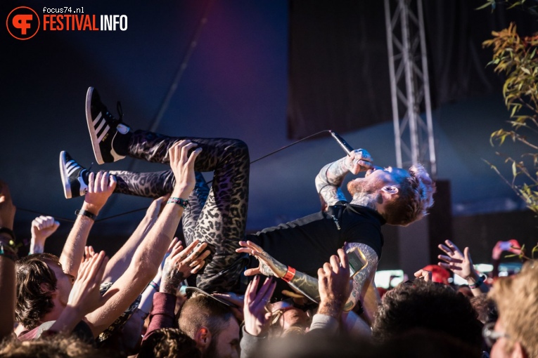 Frank Carter & The Rattlesnakes op Lowlands 2017 - Zaterdag foto