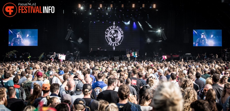 Cypress Hill op Lowlands 2017 - Zondag foto