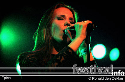 Epica op Aalst Rockt 2003 foto