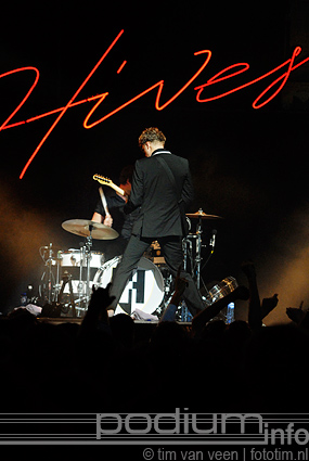 The Hives op The Hives - 29/11 - Paradiso foto