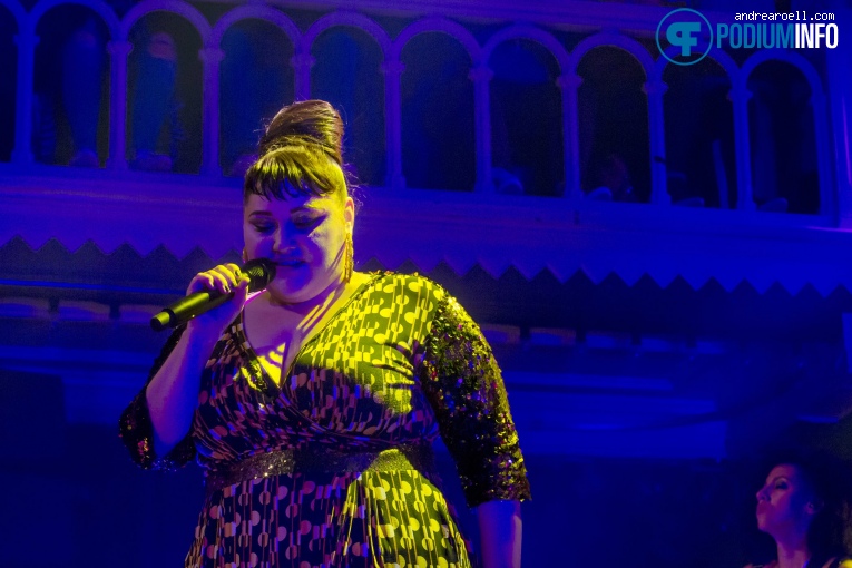 Beth Ditto op Beth Ditto - 14/10 - Paradiso foto