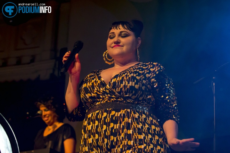 Beth Ditto op Beth Ditto - 14/10 - Paradiso foto