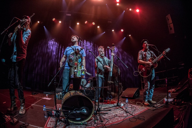 The Hackensaw Boys op Ramblin' Roots 2017 foto