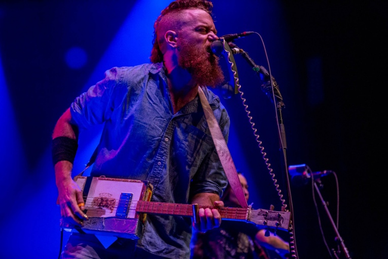 Foto Ben Miller Band op Ramblin' Roots 2017