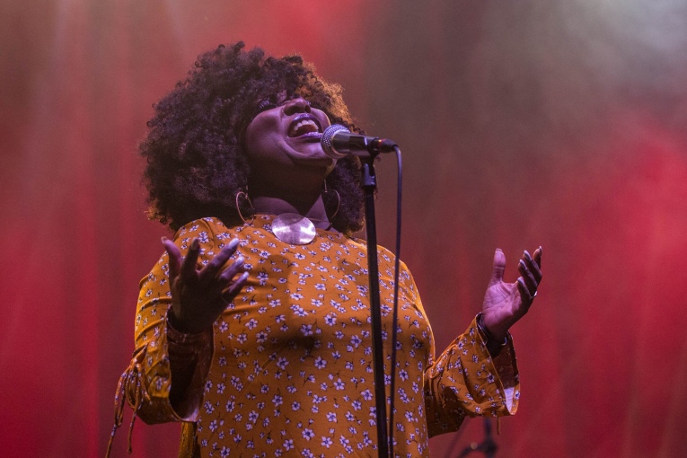 Michelle David op Ramblin' Roots 2017 foto
