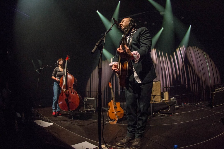 Dan Tuffy op Ramblin' Roots 2017 foto