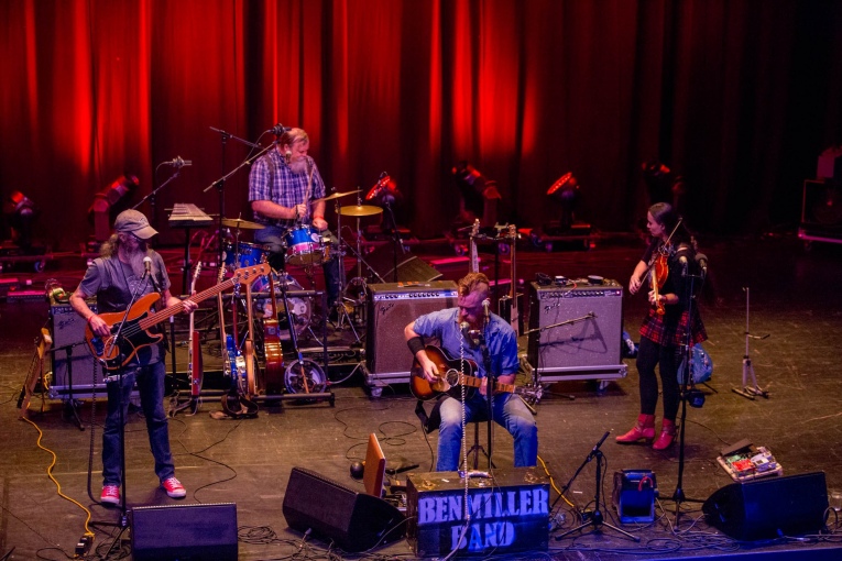 Ben Miller Band op Ramblin' Roots 2017 foto