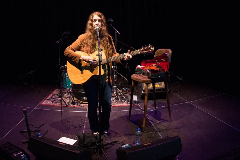 Kate McCloud op Ramblin' Roots 2017 foto