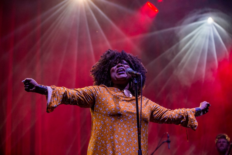 Michelle David op Ramblin' Roots 2017 foto