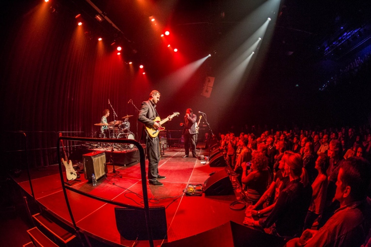 Foto Giles Robson op Ramblin' Roots 2017