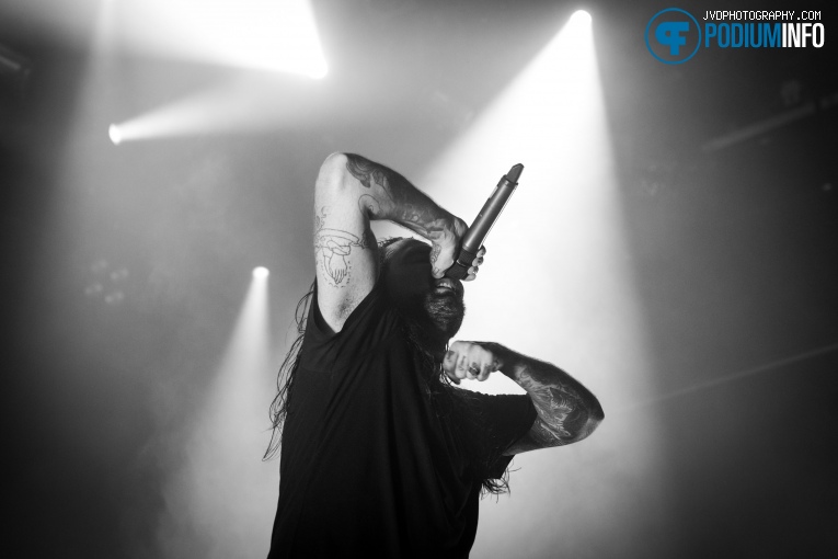 Thy Art Is Murder op Thy Art Is Murder - 25/10 - Patronaat foto