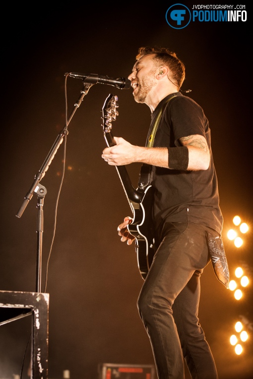 Rise Against op Rise Against - 12/11 - Afas Live foto