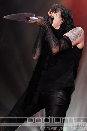 Marilyn Manson op Marilyn Manson - 12/12 - Brabanthallen foto