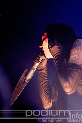 Marilyn Manson op Marilyn Manson - 12/12 - Brabanthallen foto