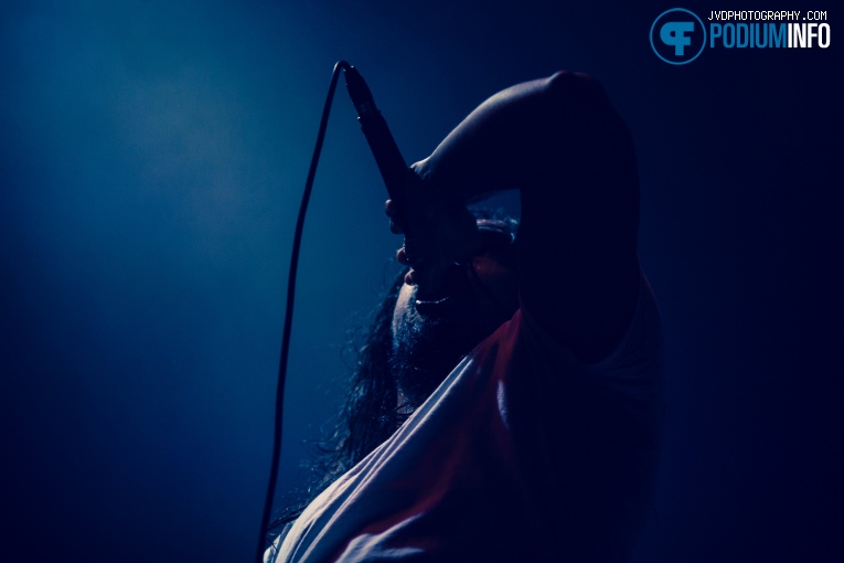 Kublai Khan TX op Impericon Never Say Die! Tour - 9/11 - Patronaat foto