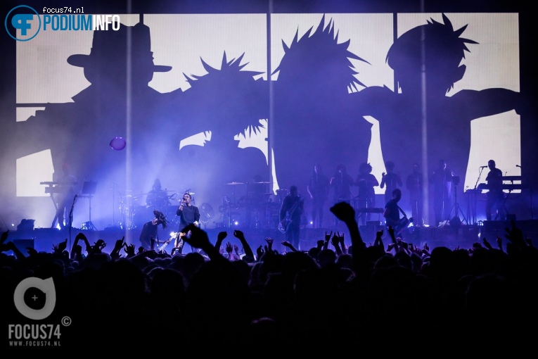 Gorillaz op Gorillaz - 21/11 - Ziggo Dome foto