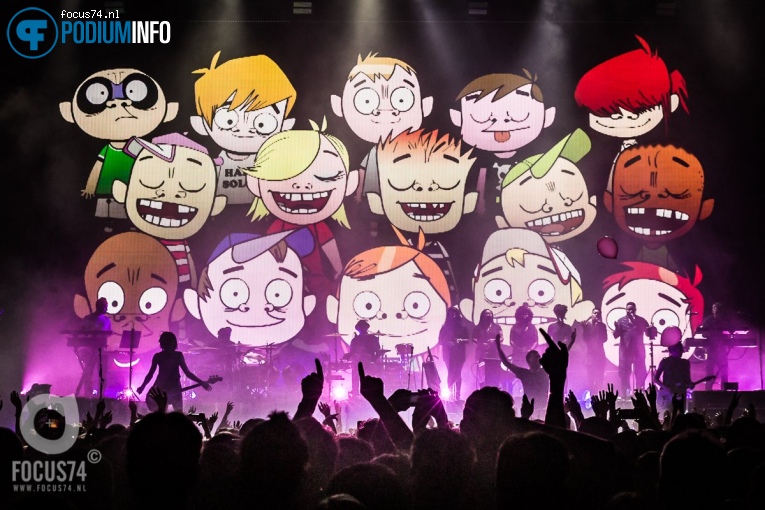 Gorillaz op Gorillaz - 21/11 - Ziggo Dome foto
