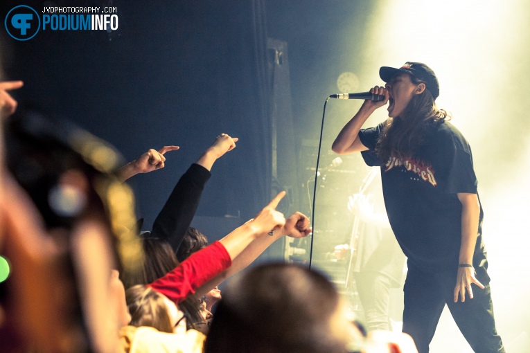 Knocked Loose op Comeback Kid - 23/11 - De Helling foto