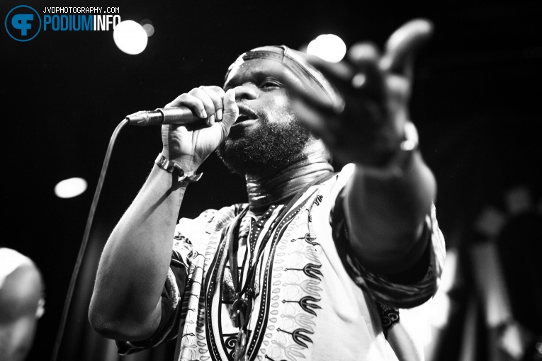 Foto Jermain Bridgewater op Popronde Amsterdam - 25/11 - Q-factory
