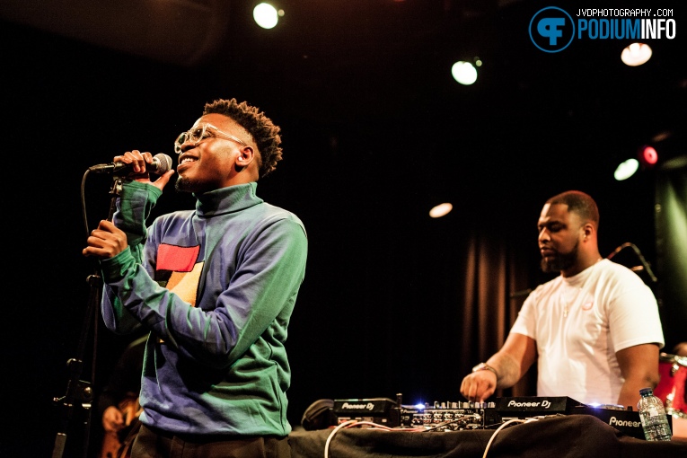 Foto Amartey op Popronde Amsterdam - 25/11 - Q-factory