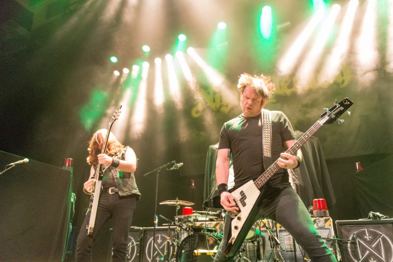 Night Demon op Accept - 06/02 - Effenaar foto