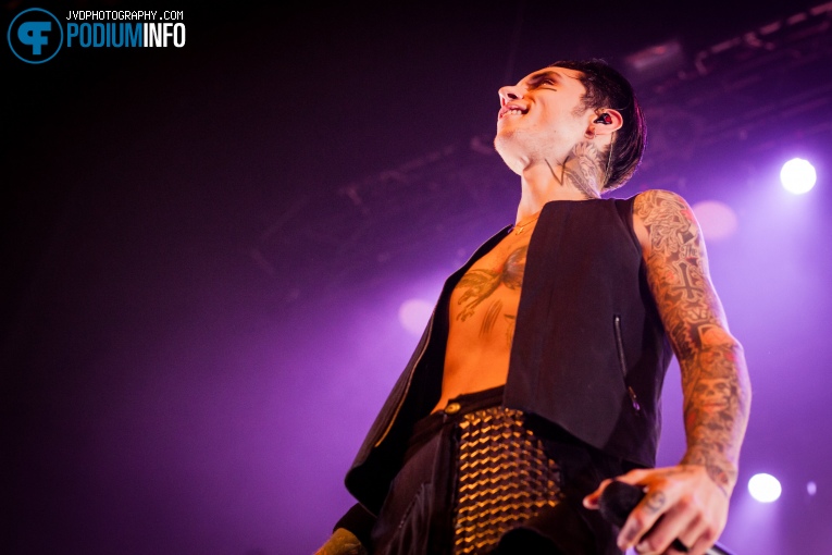 Black Veil Brides op Black Veil Brides - 30/1 - 013 foto