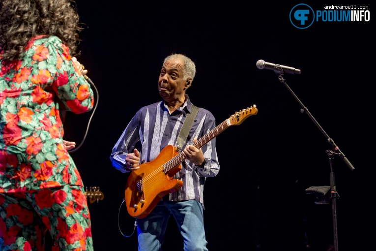 Gilberto Gil op Gal Costa / Gilberto Gil / Nando Reis - 13/03 - Melkweg foto