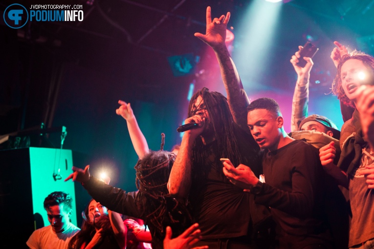Waka Flocka Flame op Waka Flocka Flame - 18/3 - Melkweg foto