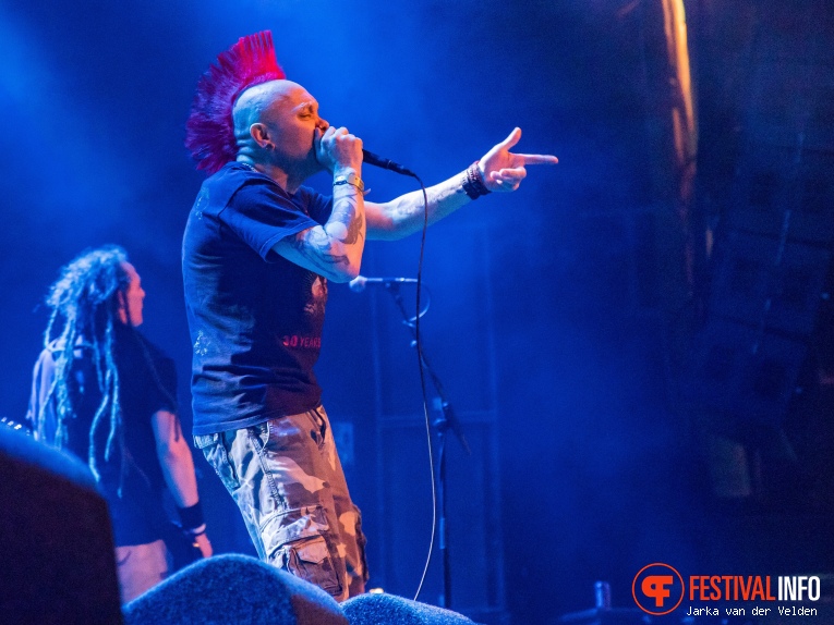 The Exploited op Faster and Louder 2018 foto