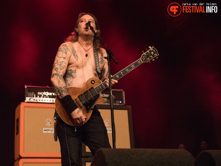 High On Fire op Faster and Louder 2018 foto