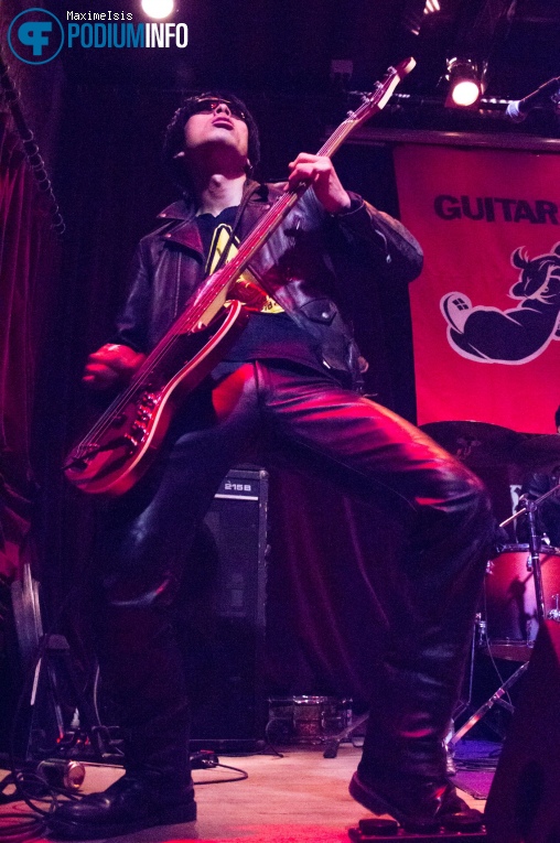 Guitar Wolf op Guitar Wolf - 19/03 - Paard foto