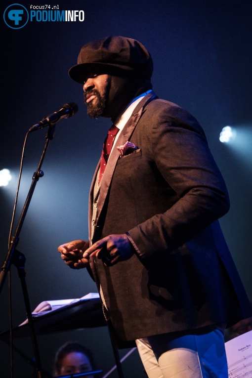 Gregory Porter op Gregory Porter / Metropole Orkest - 19/03 - Carré foto